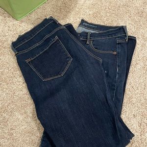 2 pairs of old navy jeans
